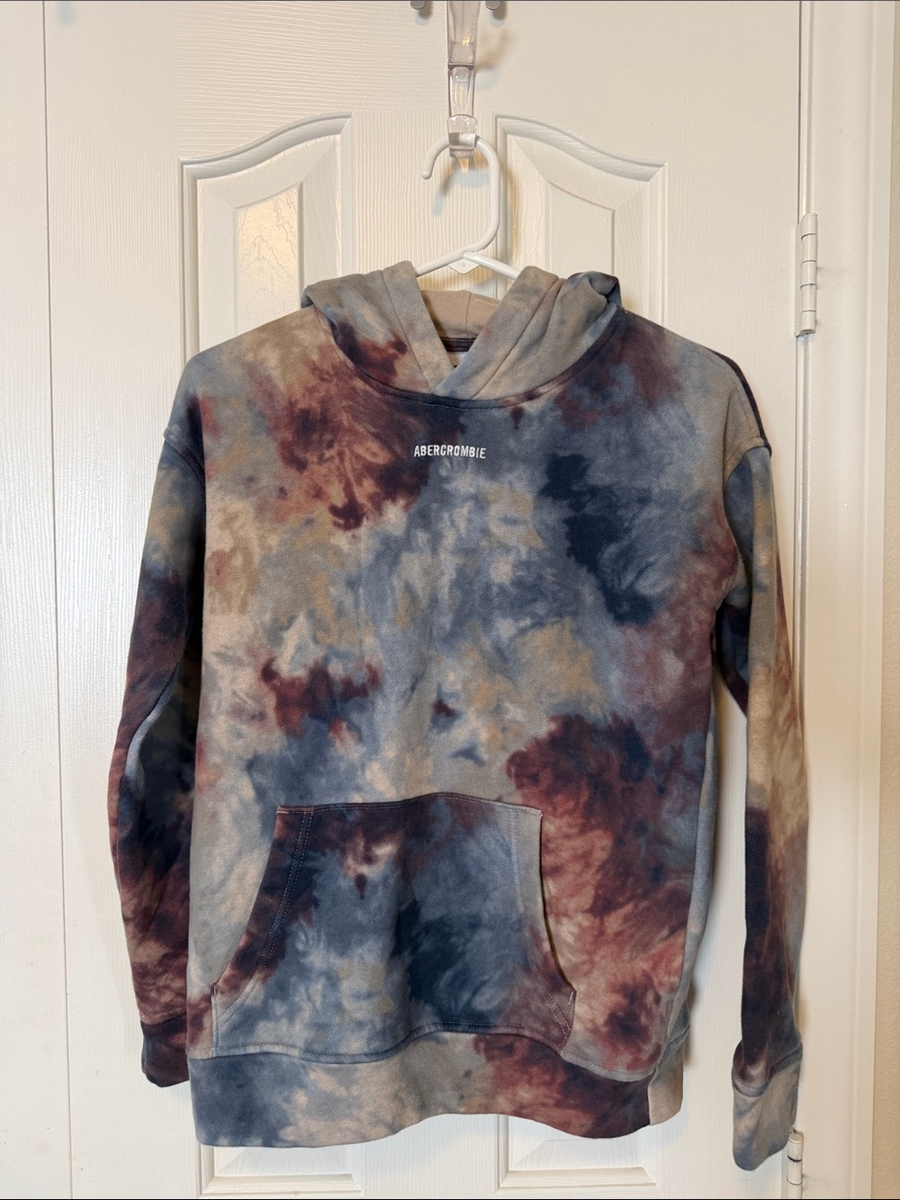 Kids Abercrombie & Fitch Tie-Dye Crewneck Hoodie